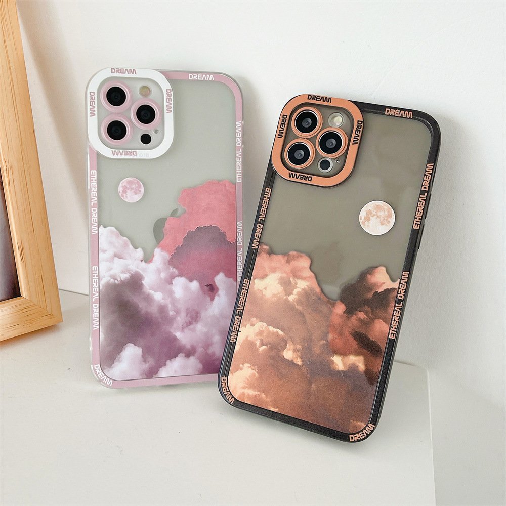 Sunset Clouds Suitable For Mobile Protective Shell Female