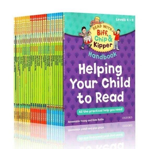 Oxford Reading Tree English Books Level 1-9 Picture Bed Story Sleeping Richer Helping Learning Educational Toys For Kids Moms