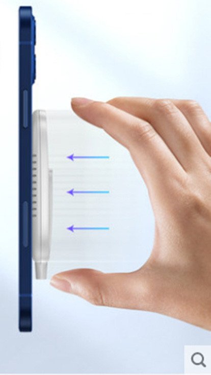 Compatible with Apple, Compatible with Apple , Source Manufacturer's New Mobile Phone Wireless Charger Is Suitable For Apple 12iphone12 Magnetic Wireless Charger