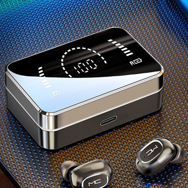 TWS Bluetooth 5.0 Earphones Stereo Sports Waterproof Bluetooth Wireless Headphones 3500mAh Charging Box Earbuds With Mic Headset