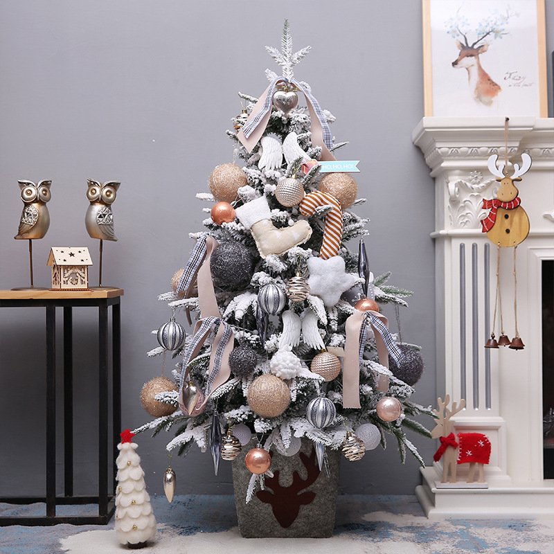 1.5M Snow Christmas Tree Package Decoration Household Ins