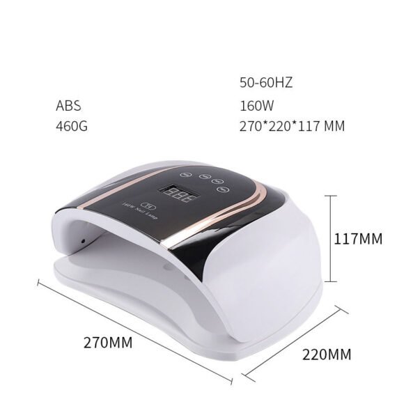 160W touch screen nail lamp