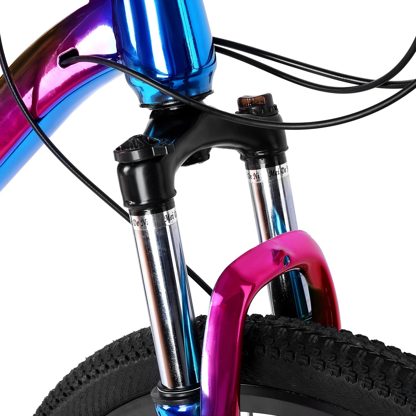 27.5 Inch Mountain Bike With 21 Speed Dual Disc Brakes Full Suspension Non-slip