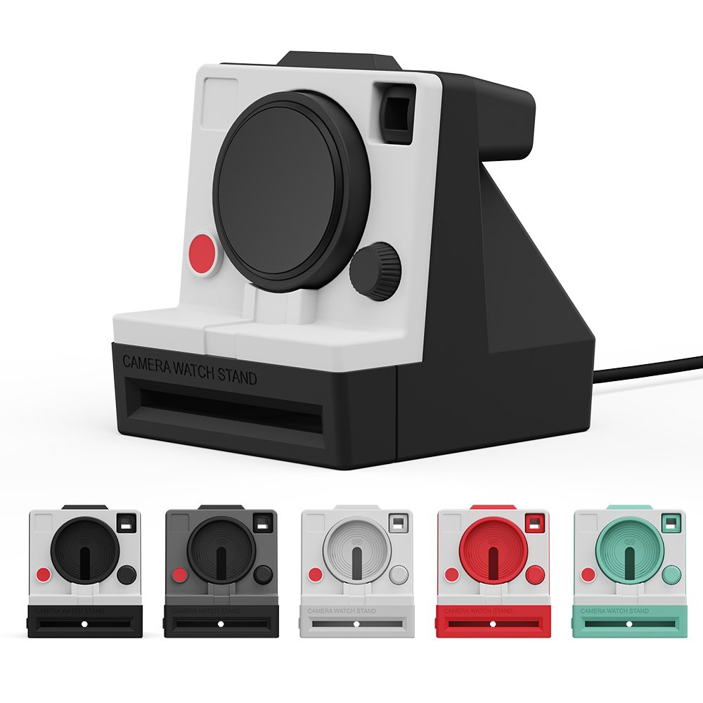 Smart Watch 2022 Galaxy Watch 4 Camera Design Silion Charging Stand Dock For Samsung Smart Galaxy Watch 4