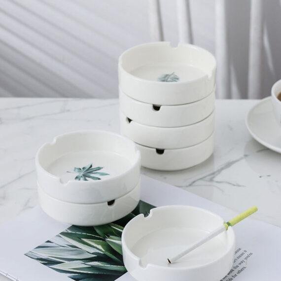 Household Living Room Ceramic Ashtray