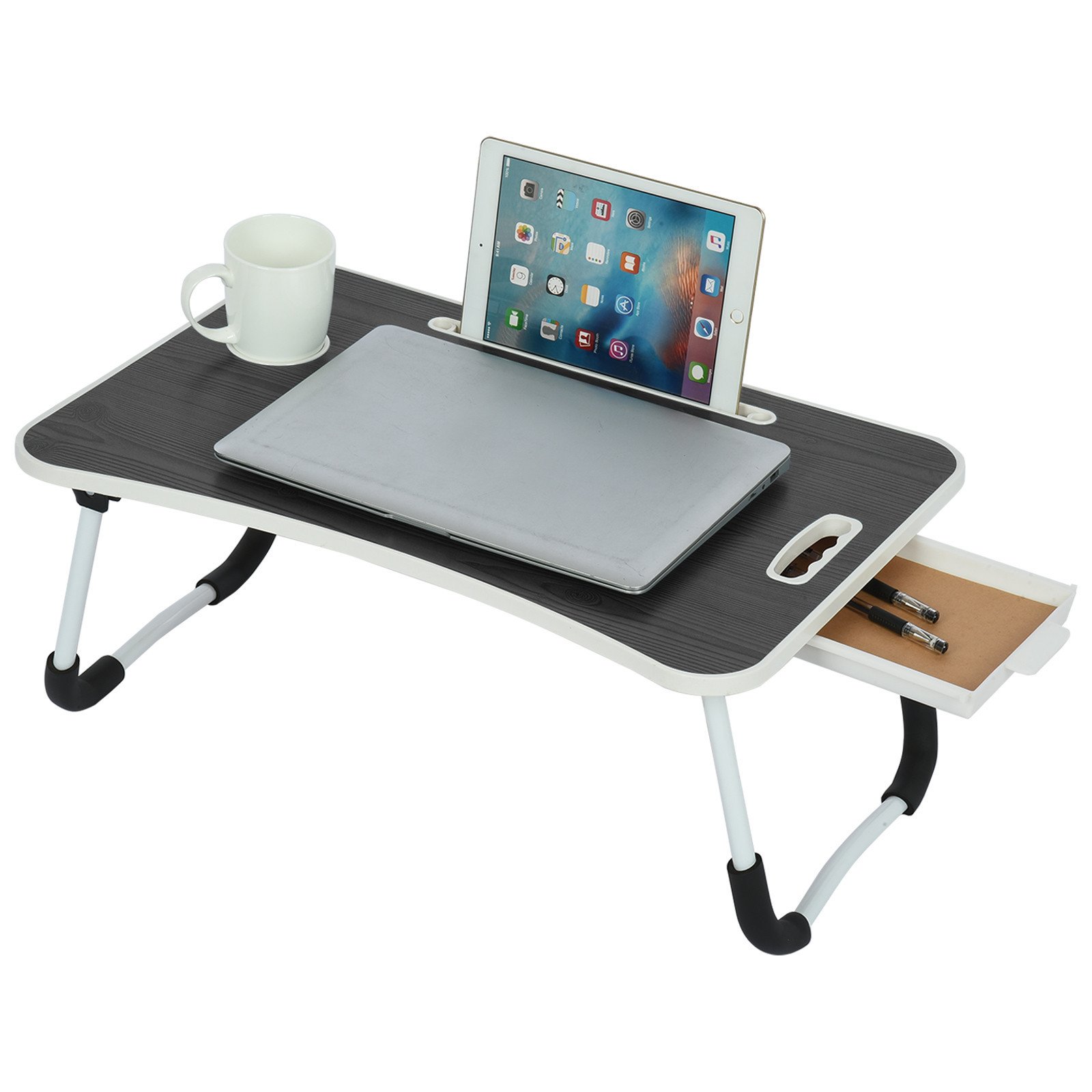 Large Bed Tray Foldable Portable Multifunction Laptop Desk Lazy Laptop Table
