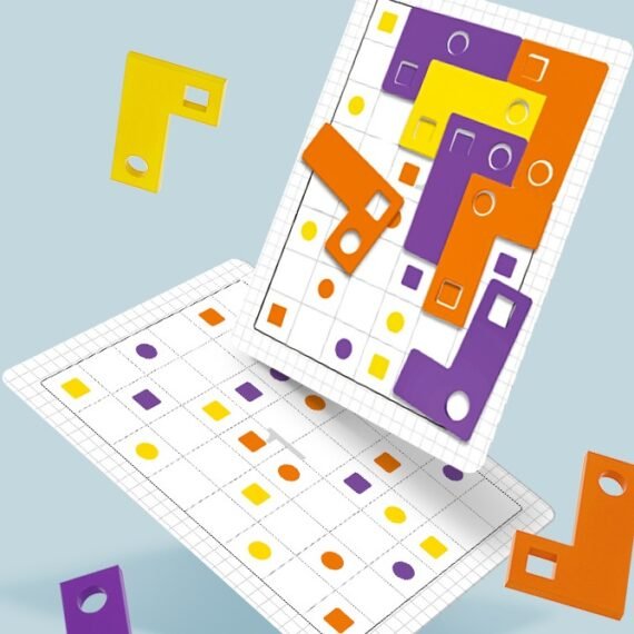 L-shaped Matching Games Logical Thinking Focus