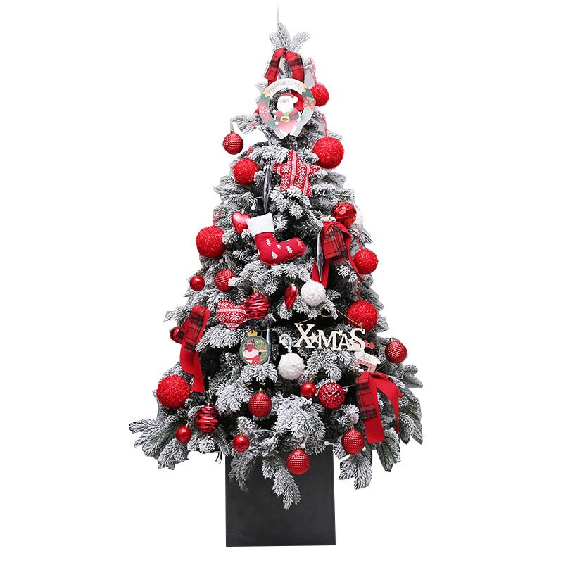 1.5M Snow Christmas Tree Package Decoration Household Ins